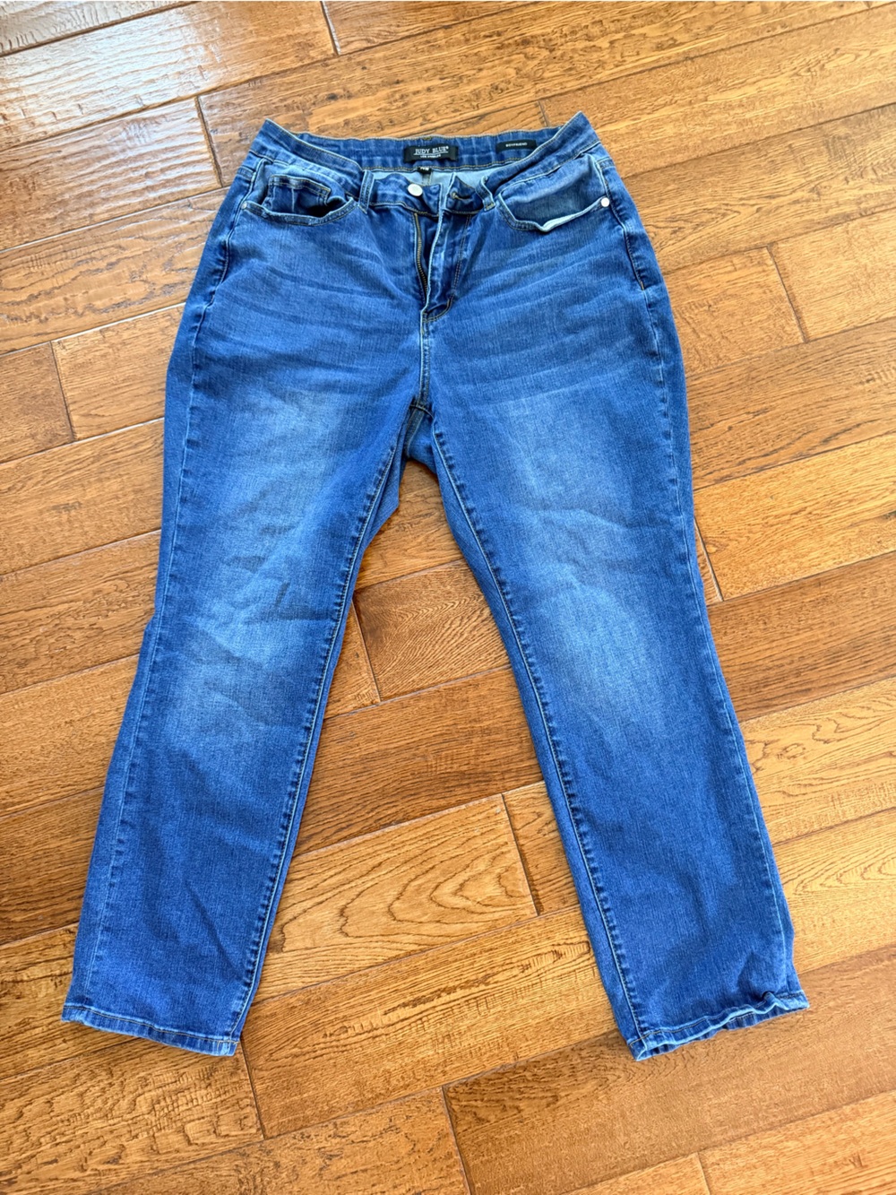 Judy Blue Mid Blue Stretch Skinny Jeans